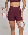 Short Fitness Compressão Classic Ruby
