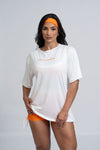 Blusão Fitness Oversized 'Olívia Maromba' Off White