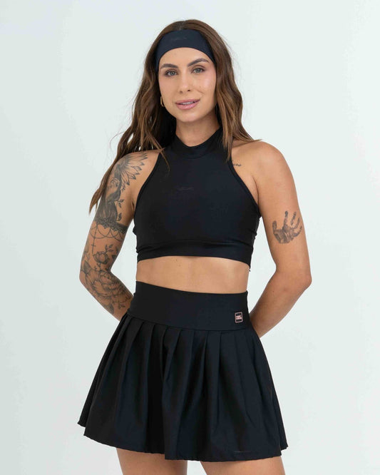 Top Fitness Aline Super Black (Leve defeito)