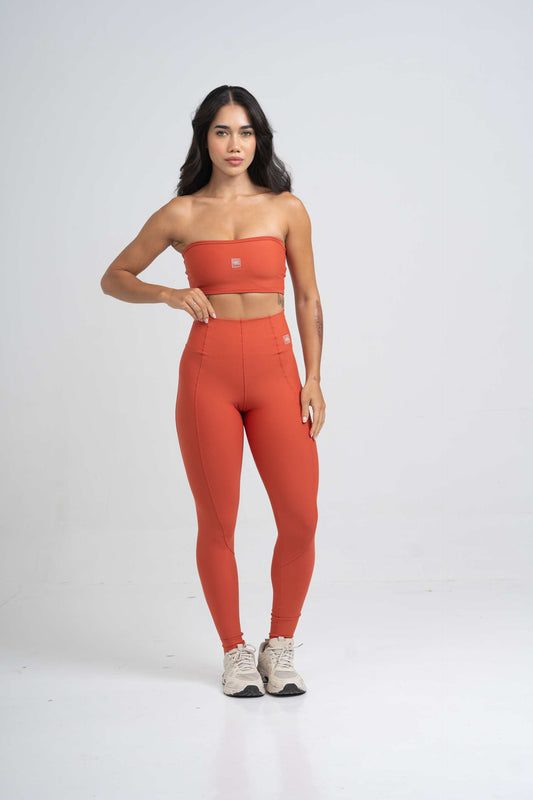 Calça Legging Fitness Compressão Classic Telha