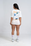 Blusão Fitness Oversized 'Olívia Maromba' Off White