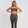 Top Fitness Tomara Que Caia Allure Verde Musgo
