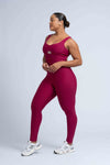 Macacão Fitness Clássico Rouge Compressão