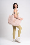 Bag Plush Maré Canelada Amêndoa