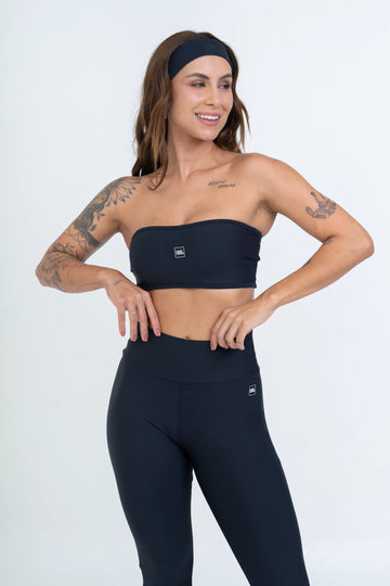 Top Fitness Tomara Que Caia Allure Preto
