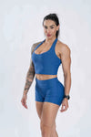 Short Fitness Basic Azul Safira