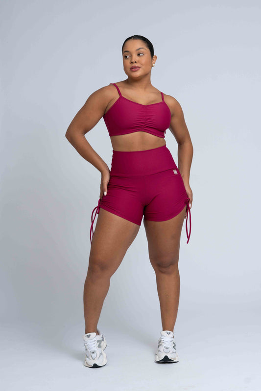 Short Smile Rouge sem empina (Leve defeito)