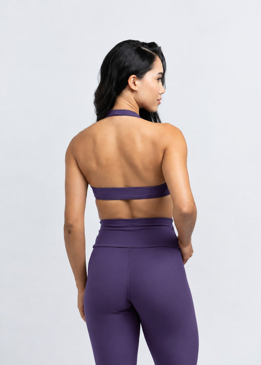Top Fitness Frente Única Nala Violeta