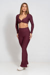 Calça Legging Fitness New Flare Ruby