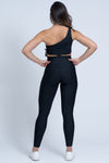 Calça Legging Classic Preta Feminina | Com Compressão, Zero Transparência e Cós Alto