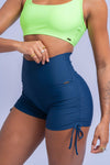 Short fitness Smile Azul Marinho Empina Bumbum