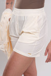 Short Saída De Praia Orla Off White