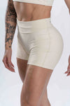 Short Fitness Basic Creme