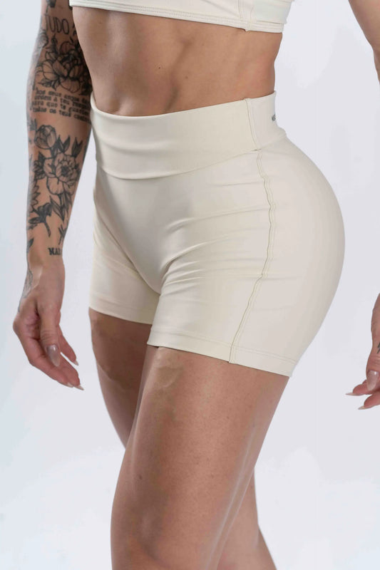 Short Fitness Basic Creme