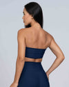 Top Faixa Tomara que caia Allure Azul Marinho