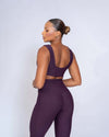 Calça Legging  fitness Classic Blueberry sem empina bumbum