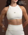 Top Fitness Compressão Madu Creme