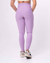 Calça Fitness Slim Lavanda