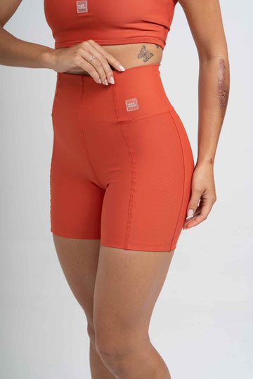 Short Fitness Compressão Classic Telha
