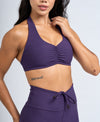 Top Fitness Frente Única Nala Violeta