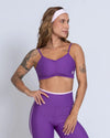 Top Fitness Fresh Roxo Vibrante