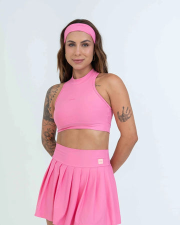 Top Fitness Aline Rosa Malibu - Maré Maria moda fitness