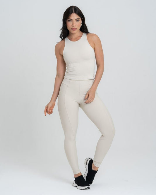 Calça Legging Fitness Classic Luna compressão sem empina bumbum