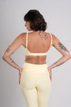 Calça Legging Fitness Compressão New Classic Amarelo Brisa