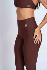 Legging Classic Chocolate Dark compressão s/empina