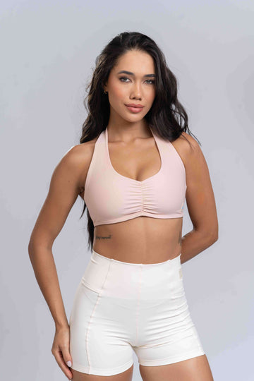 Top Fitness Nala Rosa Lily Frente Unica