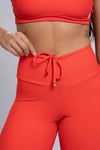 Calça Legging Fitness Red Slim empina bumbum