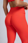 Calça Legging Fitness Red Slim empina bumbum
