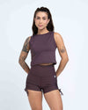 Regata Cropped Moletinho