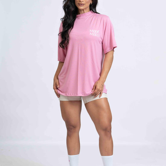 Blusão Oversized "Ai de mim se não fosse eu" com gola - Maré Maria moda fitness