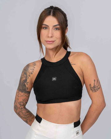 Top Fitness Madu Super Black - Maré Maria moda fitness