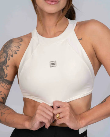 Top Fitness Madu Off White - Maré Maria moda fitness