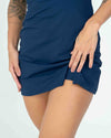 Vestido Fitness Match Point Azul Marinho