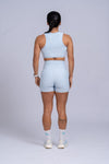 Short Fitness Compressão New Classic Azul Ice