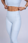 Calça Legging Fitness Compressão New Classic Azul Ice