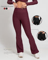Calça Legging Fitness New Flare Rosa Blush
