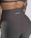 Calça Legging Fitness Compressão Confort Cinza