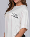 Blusão Fitness Oversized Growing And Glowing Off White