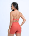 Short Classic Páprica compressão sem empina bumbum