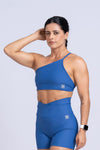 Top Fitness Carol Azul Safira
