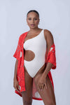 Kimono beach estampa Pitaya
