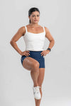 Top Fitness Power Corset Branco Neve