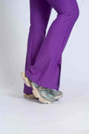 Macacão Fitness Flare Roxo Vibrante