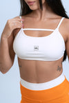 Top Fitness Front Off White