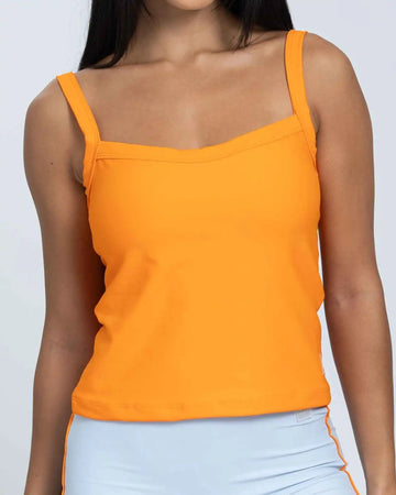 Camiseta Fitness Active Tangerina