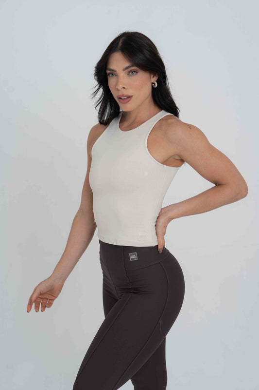 Blusa Fitness Casual Charlote Luna compressão (Leve defeito)